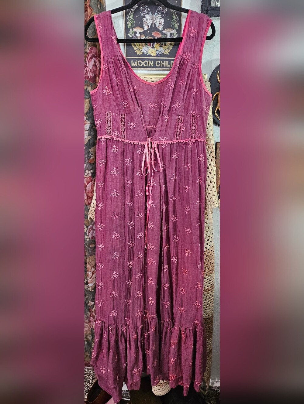 Bohemian Embroidered Duster